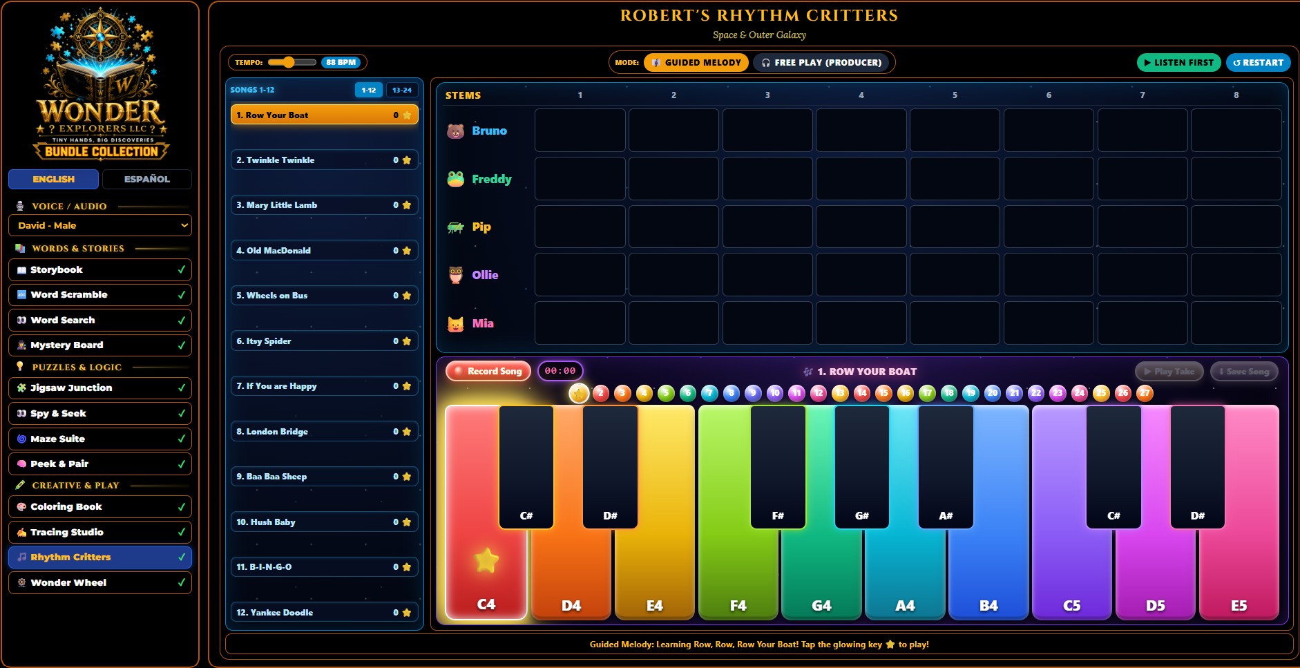 Rhythm Critters